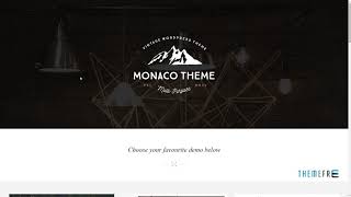 Monaco -“ Vintage Multi-Concept WordPress Theme      Denis Sonnie