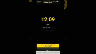 new talking clock & accessible battery announcer for smartphone amazing speaking features in1app 🔥🔥🔥 screenshot 5