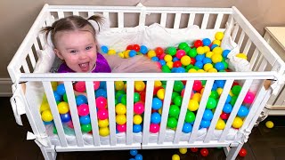 Find Color Balls Adventure with Five Kids