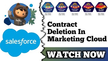 Contact Deletion in Marketing Cloud | Salesforce | Quiz Solution
