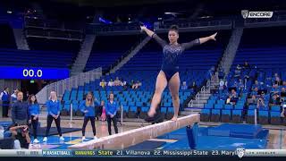 Grace Glenn 2018 Beam at Meet the Bruins 9.800