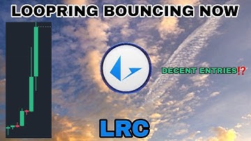 LRC COIN BOUNCING NOW UPDATE IN 2025‼️ DECENT ENTRIES FOR LOOPRING CRYPTO⁉️ WARNING SIGN