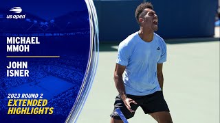 Celebrity Michael Mmoh vs. John Isner Extended Highlights | 2023 US Open Round 2 Wealth