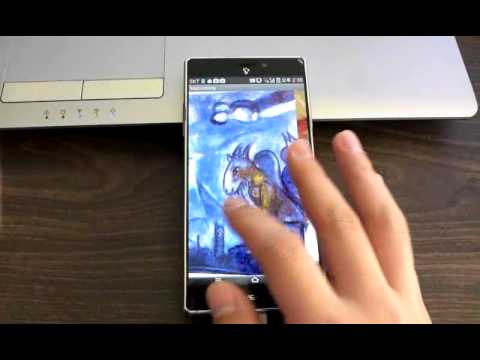 CardFlipper demo - Android custom widget using Adapter view