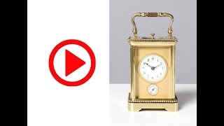 Carriage Clock Video, Pendulette de Voyage