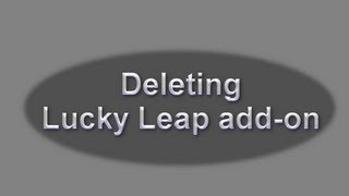 How to remove (delete) Lucky Leap adware add-on (Internet Explorer, Firefox, Chrome) screenshot 1
