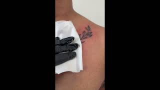 Olive branch tattoo