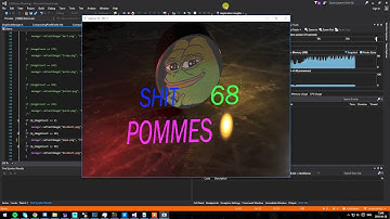 HLSL retexturing/compositing test with reflections and some simple text