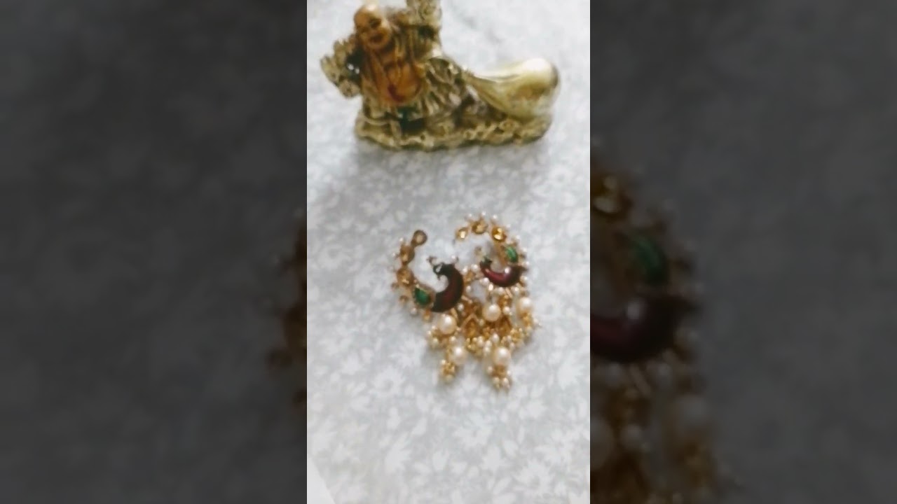 meeshojewelleryhaul#meesho #meeshohaul #meeshofinds #peacockdesignearing#explore #fashion#earing