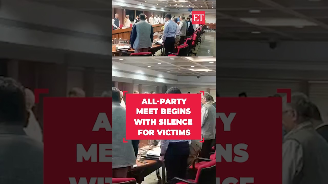 All-Party meeting starts with 2-min silence for Pahalgam victims; Rajnath Singh chairs crucial meet