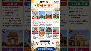 🏛️ भारत के प्रसिद्ध स्मारक | Amazing Monuments of India 🇮🇳