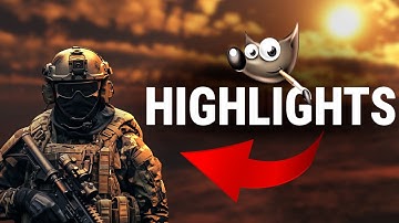 How to add highlights in GIMP (2.99.18 beta)