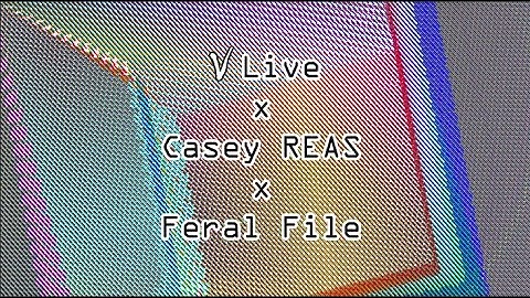 Casey REAS / Feral File x Vertical Cryptoart