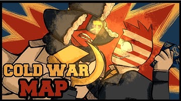 [Countryhumans] COLD WAR || Complete MAP