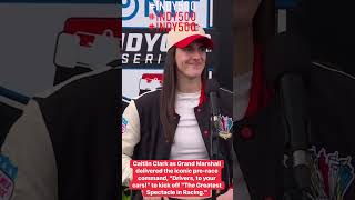 CAITLIN "DRIVERS TO YOUR CARS" #caitlinclark #cc #indianafever #indy500 #racing #wnba
