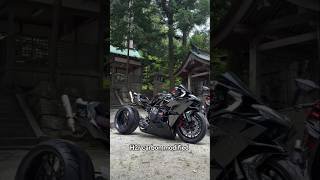 H2r kawasaki First' modified carbon modified super powerful machine in the world on road😱😱..#explore
