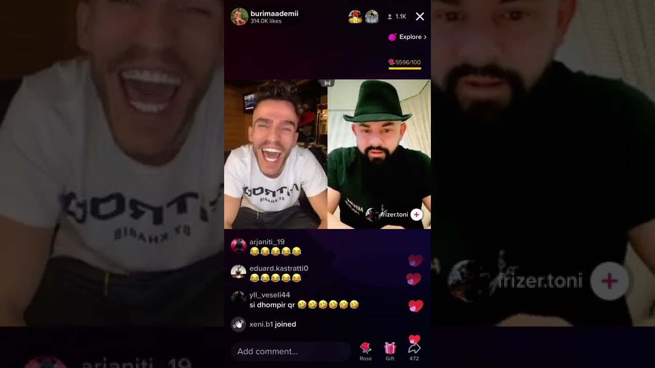 Burim ademi vs Frizer toni me denime 😱😱