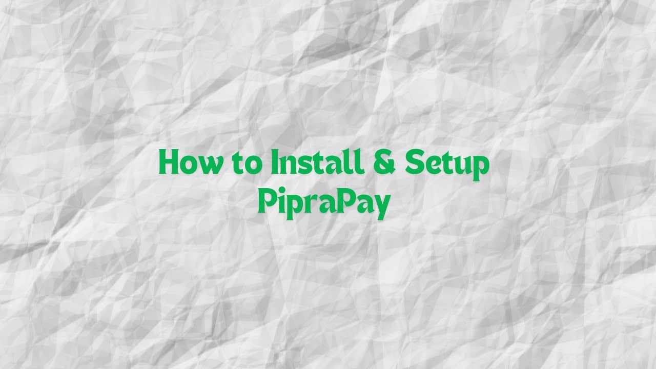 How to install the PipraPay project on your subdomain?