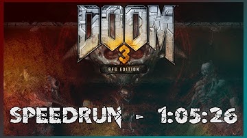 Doom 3 Speedrun in 1:05:26