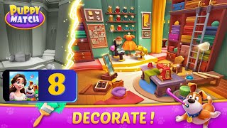 Puppy Match: Match 3 Game - Area 8 - Haunted House - Gameplay screenshot 2