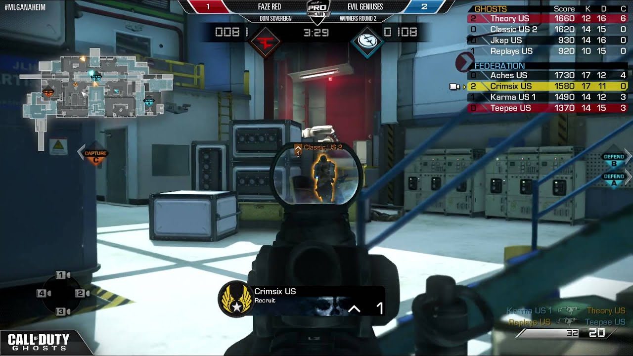 Evil Geniuses vs Faze Red - Game 4 - WR2 - 