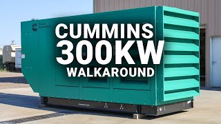 Cummins 300kW Natural Gas Generator (Unit #092672) - 360 Degree Walkaround