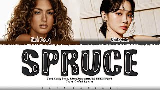 Tori Kelly - 'Spruce' [Feat. Kim Chaewon (Le Sserafim)] Lyrics [Color Coded_Eng]