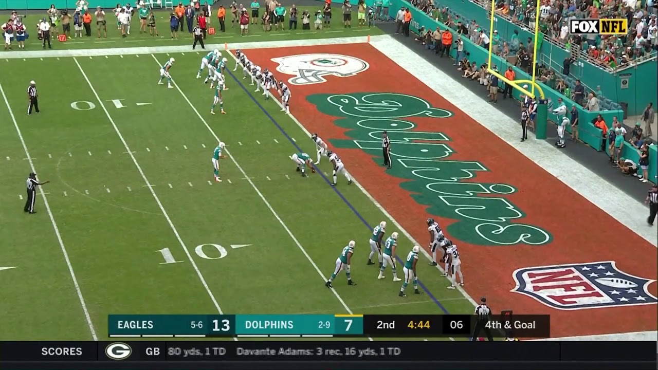 Dolphins convert a insane trick play on the goal line