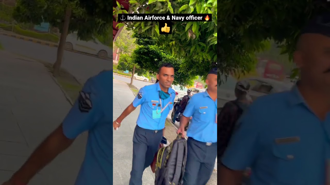 Indian ✈️ airforce and ⚓️ navy officer 🔥🔥killer entry 