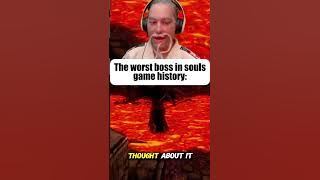 The WORST boss in soulsborne game history!!