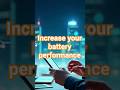 ⚡ Boost Your Mobile Battery Life Instantly | 100% Working Tips #shorts #shortsfeed