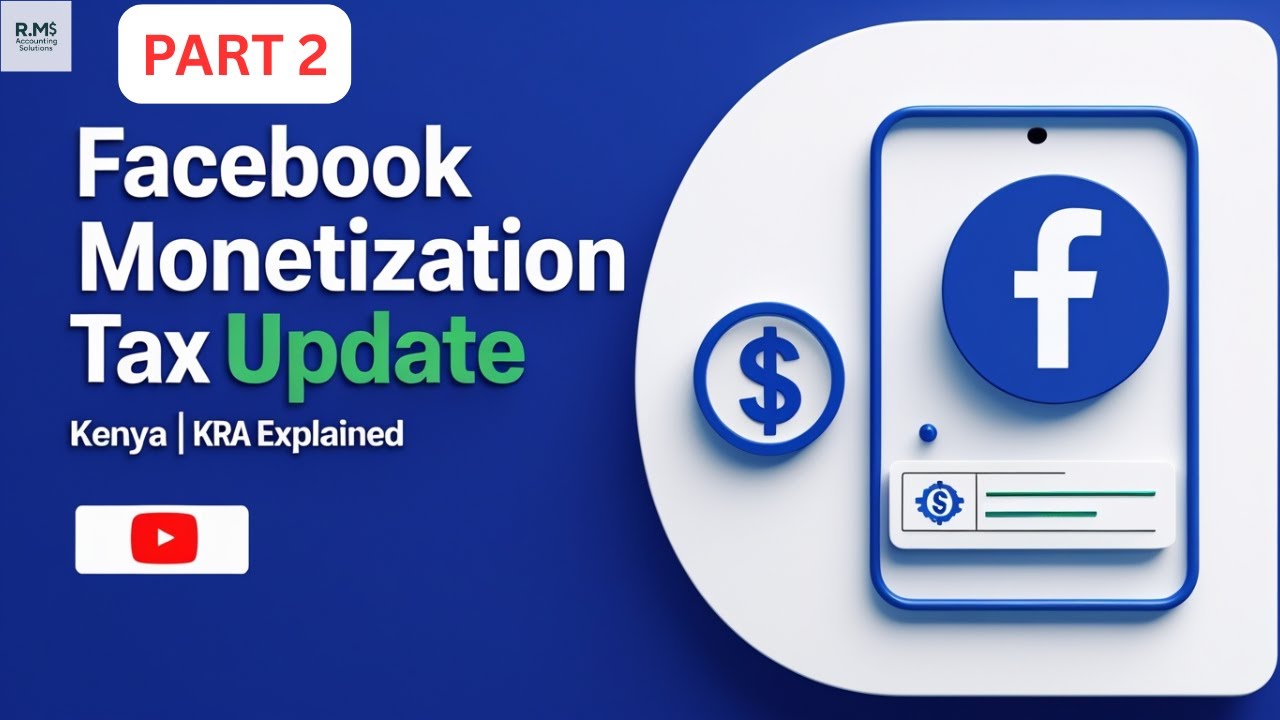 How to Update KRA Tax Details for Facebook Monetization (Kenya)