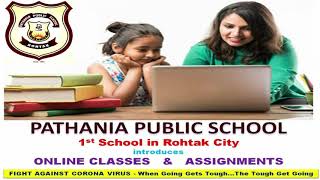 Pathania Public School (Class - VIII) Chapter - 9(Python - Introduction)Part   - 1(23 December 2020)