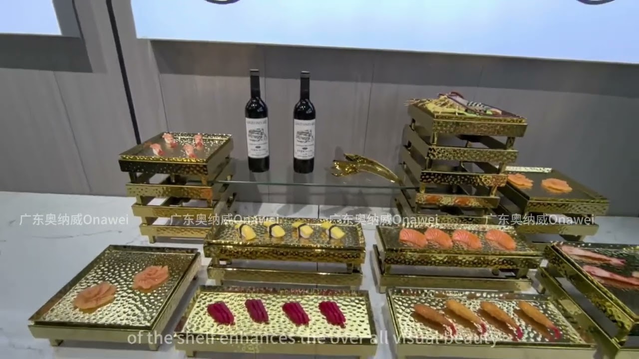 buffet food display stand