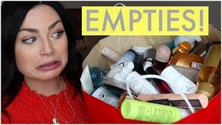 1.5 YEARS WORTH OF EMPTY PRODUCTS | Kelsey Kristyn