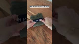 Faltanleitung Für Boxershorts Ordnung In 15 Min. Am Tag Bienchenclub