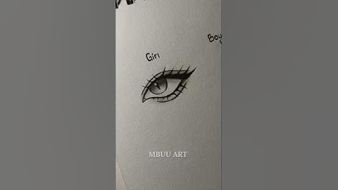 How to draw fox Eyes boy and girl Tutorial✏️ #drawing #tutorial #howtodraw #eyes #art