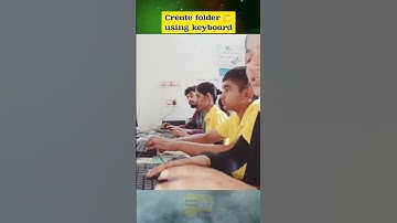 Create folder 📁 using keyboard ⌨️ #folder #keyboard #shortcut #pc #computer