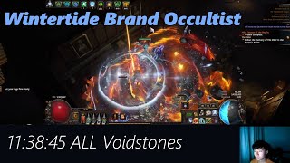[4 Stone] Wintertide Brand Occultist [Path of Exile 3.24]
