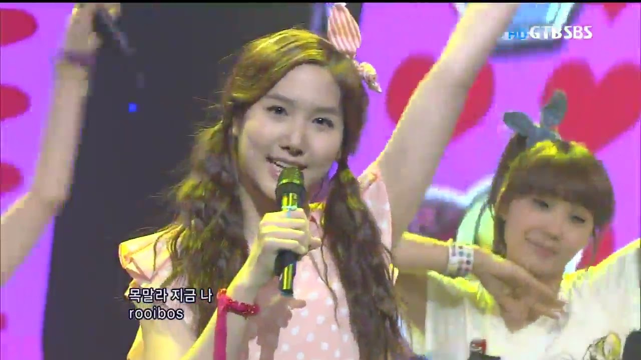 [A-розовый, это] 110710, популярная песня SBS, HD, A-pink - это девушка