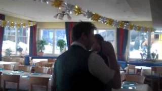 Vorbereitungen Für Den Silvesterabend Im Sporthotel Frühauf