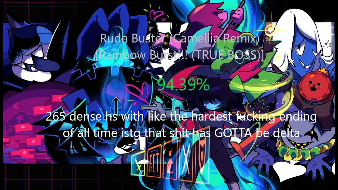 Rude Buster (Camellia Remix) [Rainbow Burst!!! (TRUE BOSS)] 94.39% ...