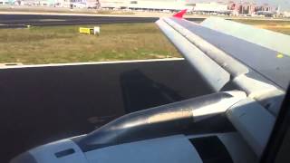 Turkish Airlines A320 landing