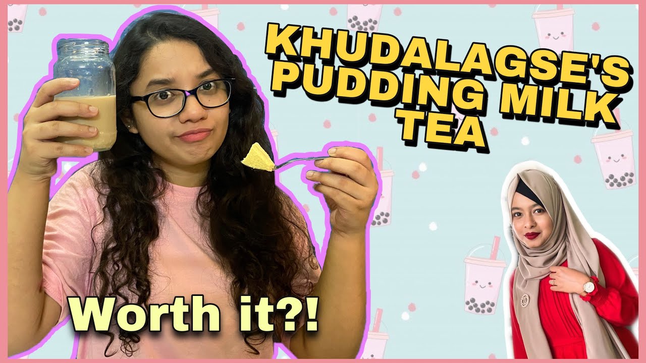Making KHUDALAGSE Pudding Milk Tea | Is it actually good?