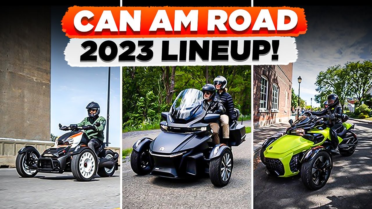 2023 CanAm Road Lineup Global Product Reveal YouTube