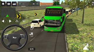 Euro Bus Driving Game 2024 Indonesia Bus Simulator Public Transportation Android Gameplay 1025 screenshot 2