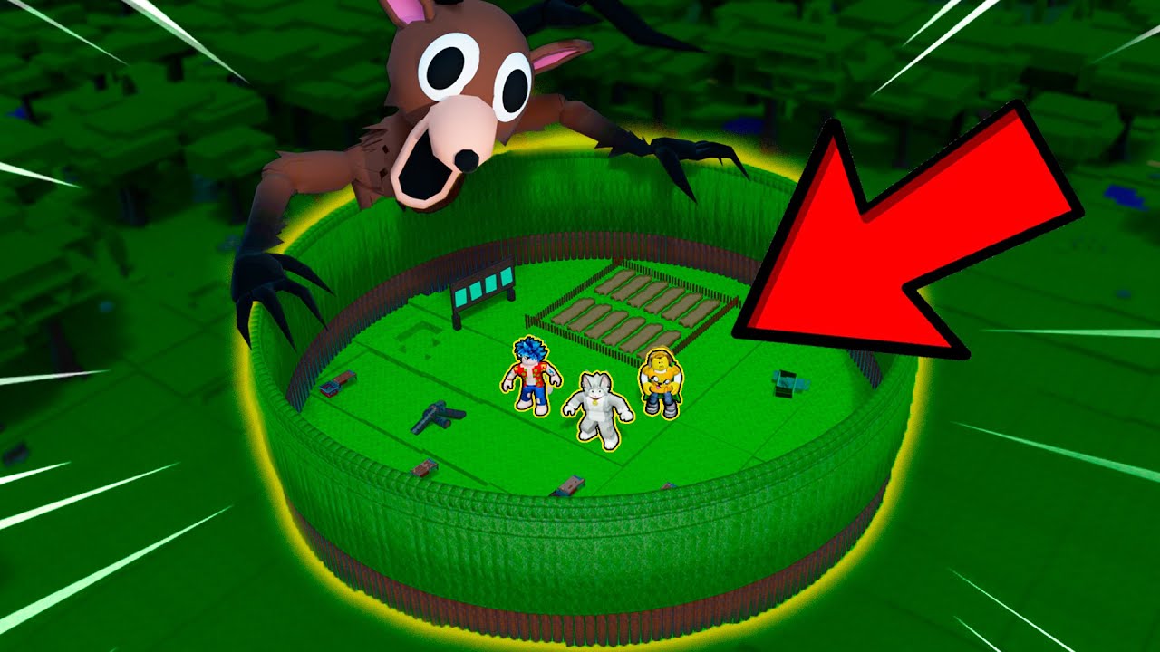 Construí LA BASE MÁS SEGURA de 99 NOCHES EN EL BOSQUE 😨🌲ROBLOX