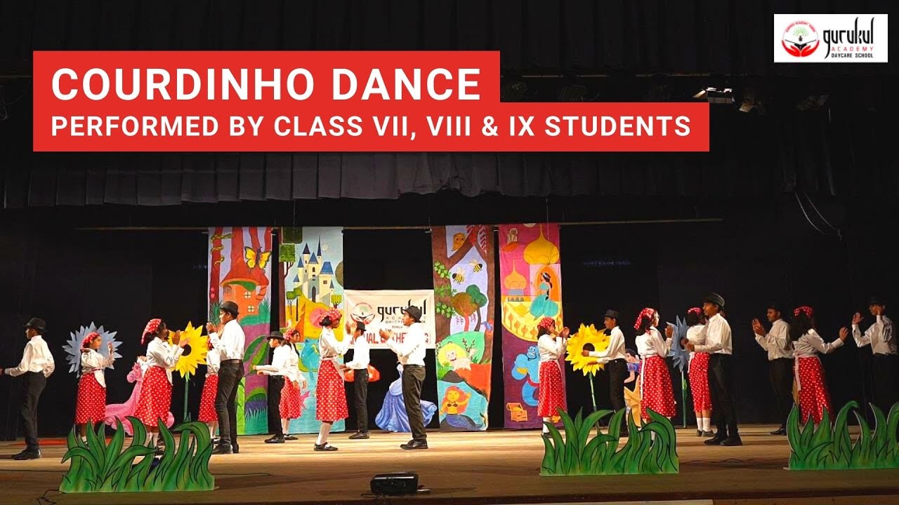 Courdinho Dance | Portuguese Folk Performance by Class VII, VIII & IX ...