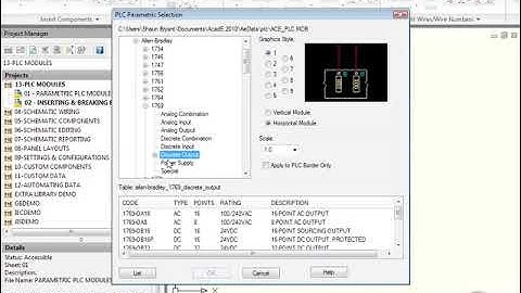 AutoCAD Electrical_Ryuzin (13 02  Inserting & Breaking PLC Modules pt  1)