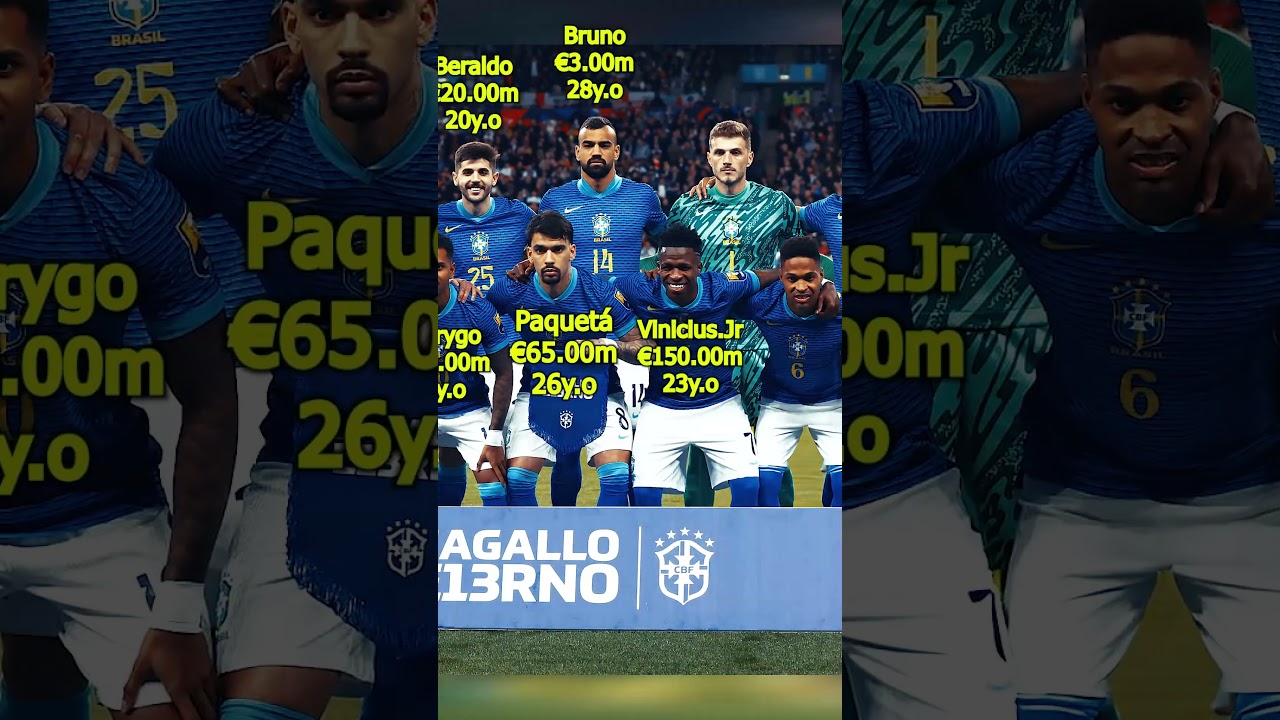 Team Brazil 1-0 England, International Friendly 24/03/2024 